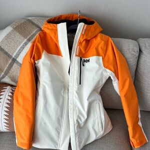 Helly Hansen Orange and White Jacket